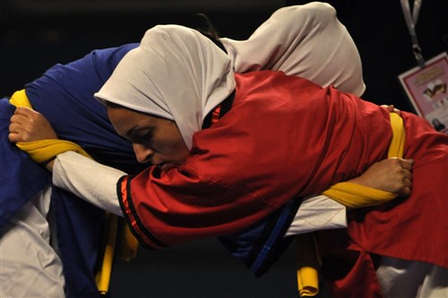 Iran Hosts Women's Belt Wrestling Team Trials